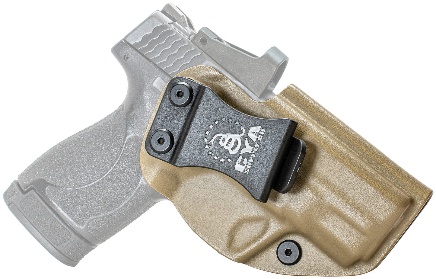 Smith & Wesson M&P Shield Plus 9mm 3.1" Holster | Base IWB | CYA Supply Co. CYA Supply Co.