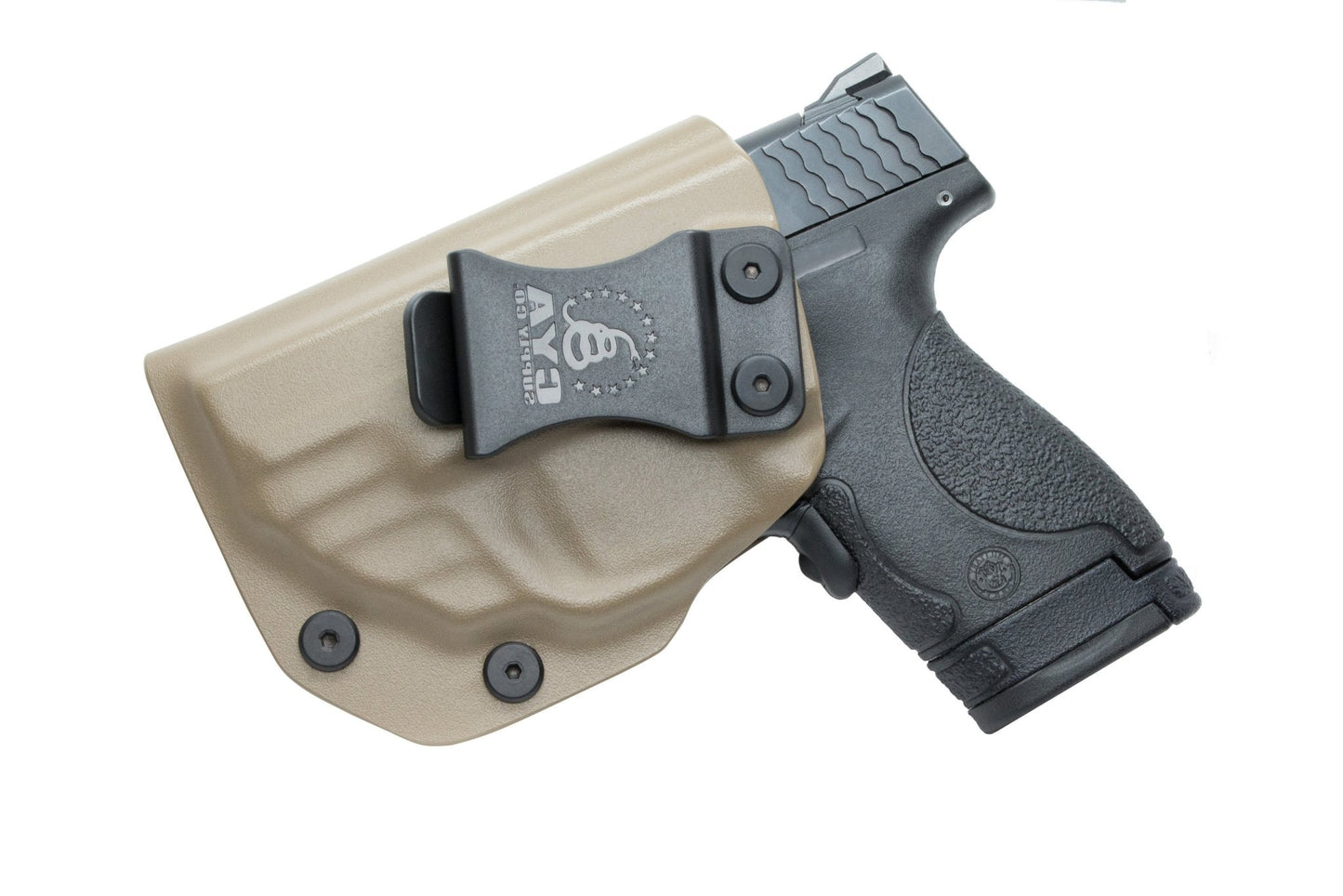 Smith & Wesson M&P Shield Red Crimson Trace Holster | Base IWB | CYA Supply Co. CYA Supply Co.