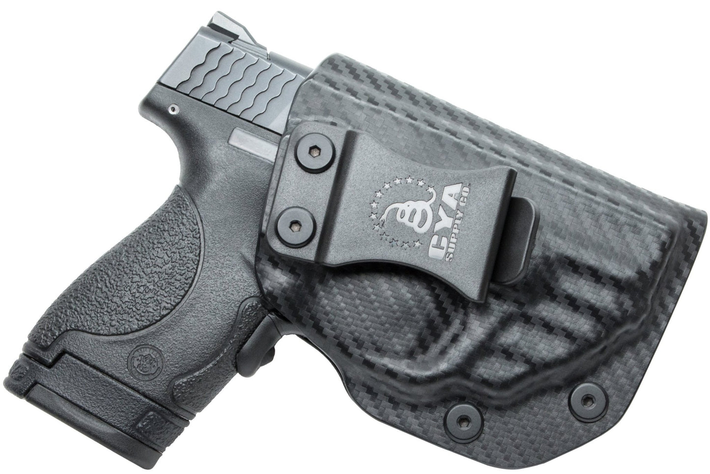 Smith & Wesson M&P Shield Red Crimson Trace Holster | Base IWB | CYA Supply Co. CYA Supply Co.